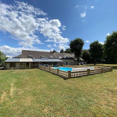 Le Cabaret Paisible Avec Piscine Vila Montierchaume Exterior foto